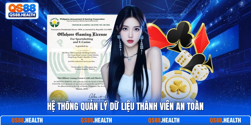 Hệ thống quản lý dữ liệu thành viên an toàn