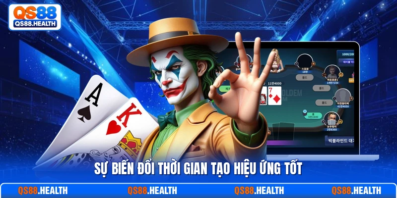 Sự biến đổi thời gian tạo hiệu ứng tốt